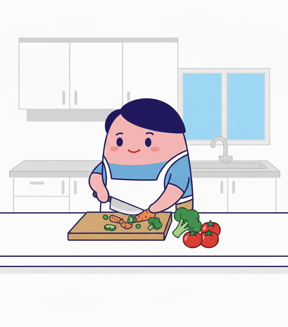 Organized dinner planner with weekly meals laid out for stress-free cooking